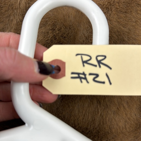 Vintage Simpsons Tissavel France Faux Fur Mob Boss Retro Cozy Hooded Coat - Picture 12 of 12